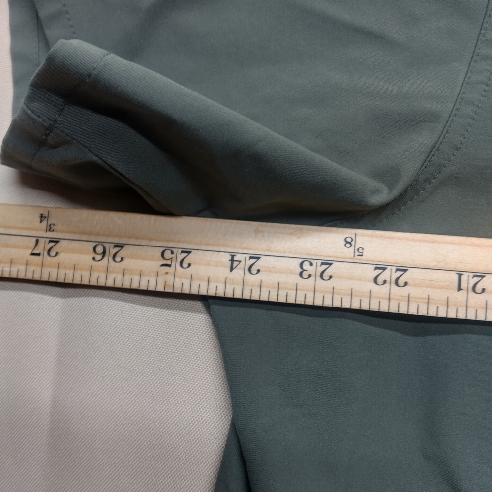 Carhartt Mens Modern Fit V-Neck Scrub Top Green 2XL Short Sleeve Workwear - Picture 7 of 9